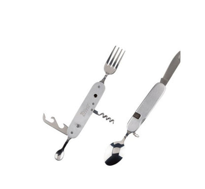 Multifunctional knife/camping cutlery