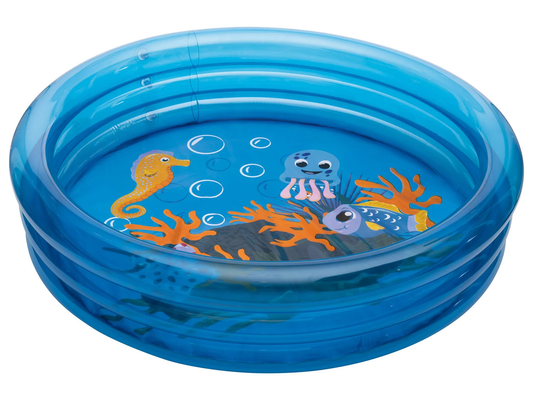 Children/toddlers paddling pool, for inflating