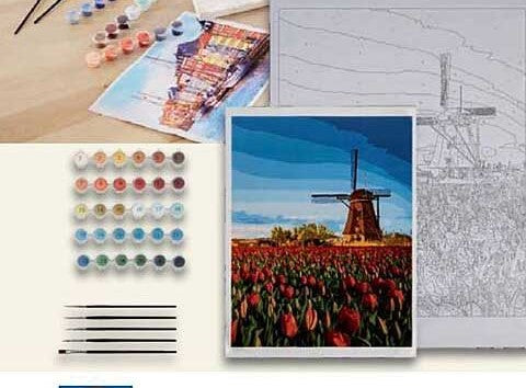 Crelando Paint by Numbers, 38 pieces