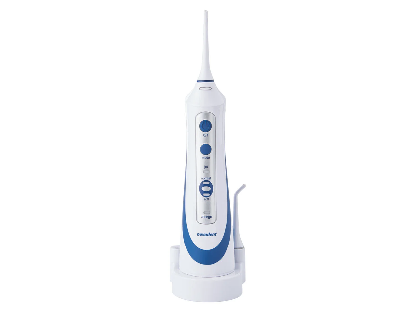 Oral irrigator battery with charging station 